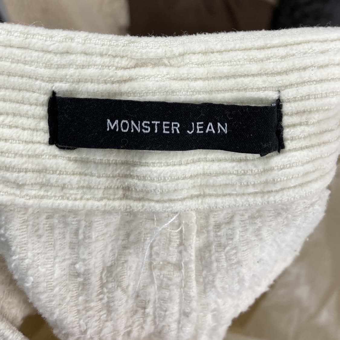 몬스터진 여성코듀로이스커트 아이보리 26  상품이미지4