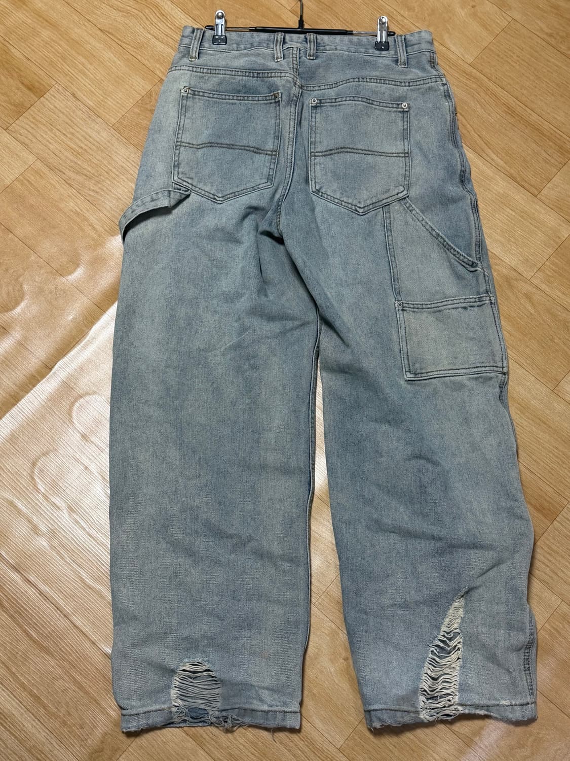 데미지 카펜터 팬츠 [샌드 블루] 상품이미지4