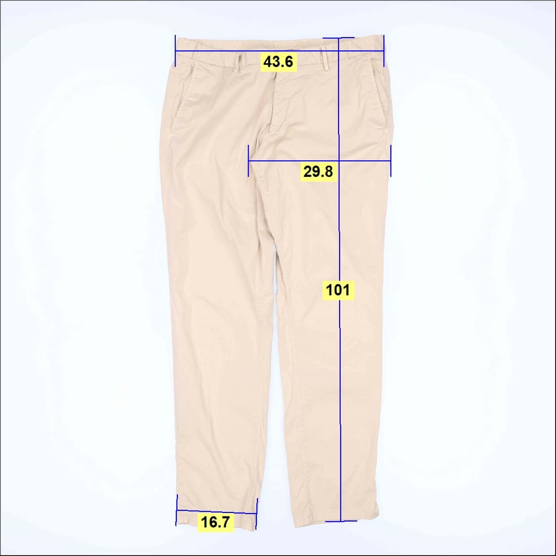 [USA-36] 마시모두띠 레귤러핏 면바지 치노팬츠 0114J 상품이미지9