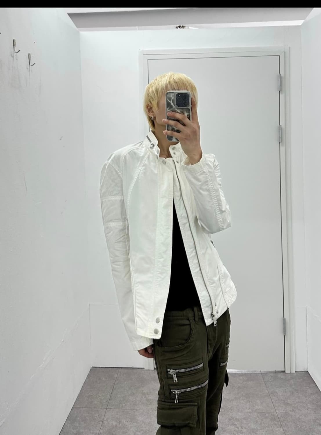 Armani Exchange 2-Way Cotton Riders Jack 상품이미지2