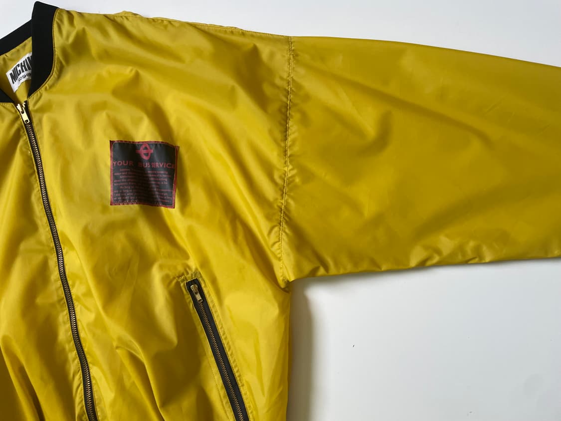 90s 미치코 런던 코시노 나일론 봄버 상품이미지5