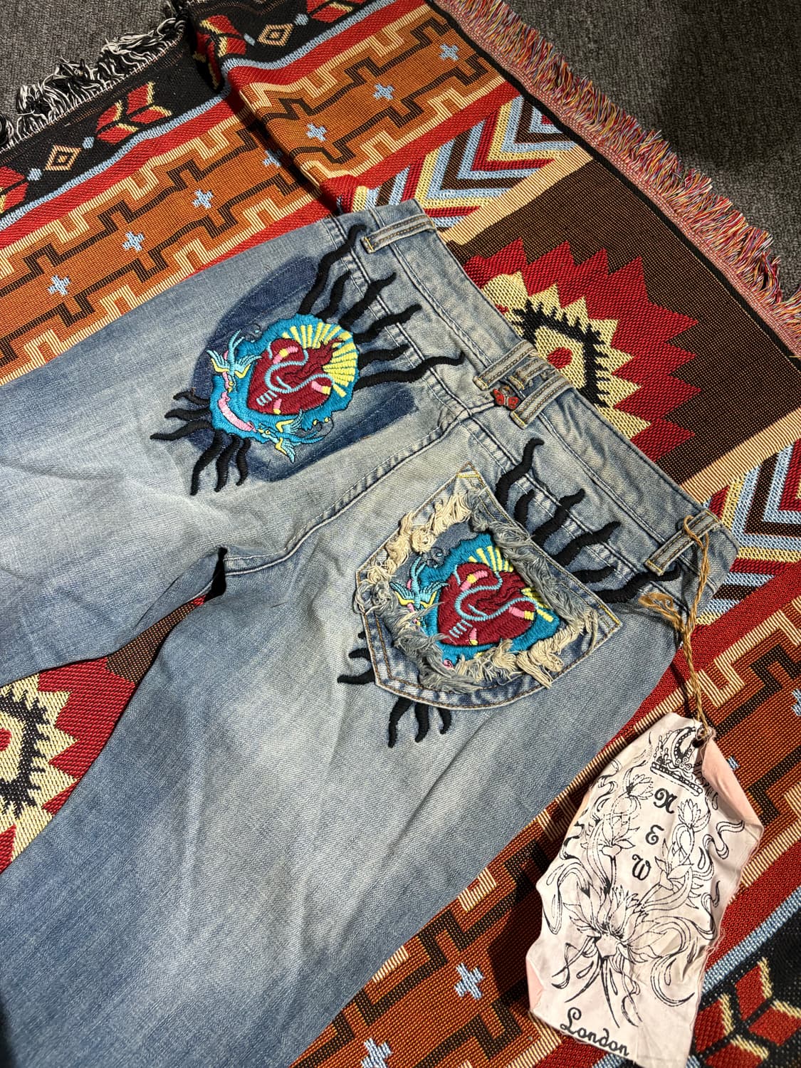 뉴 런던 진스 빈티지 데님팬츠 (새상품) 상품이미지6