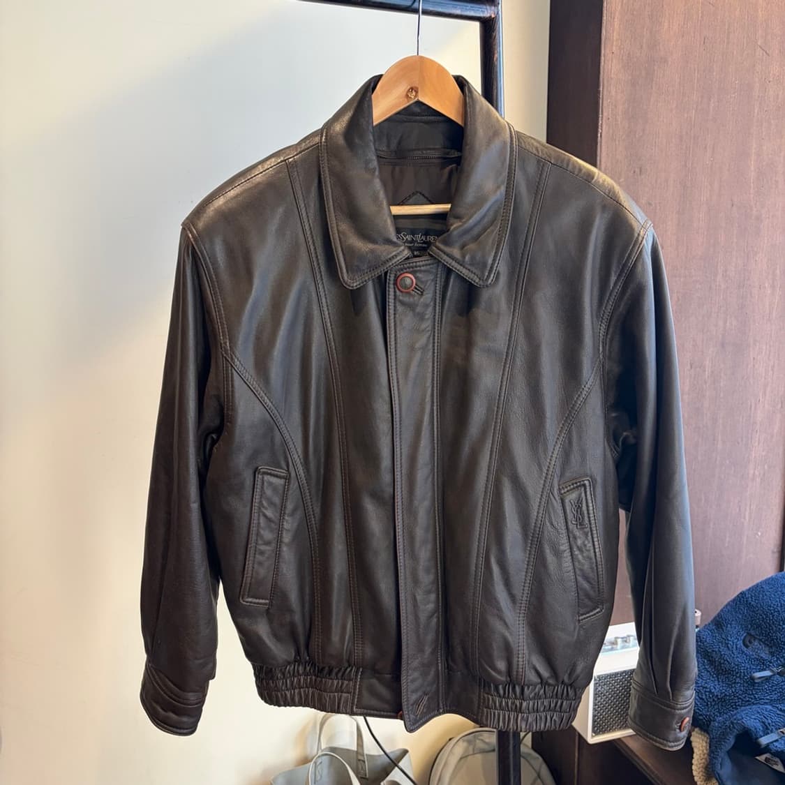 15529 - 입생로랑 레더 자켓 상품이미지2