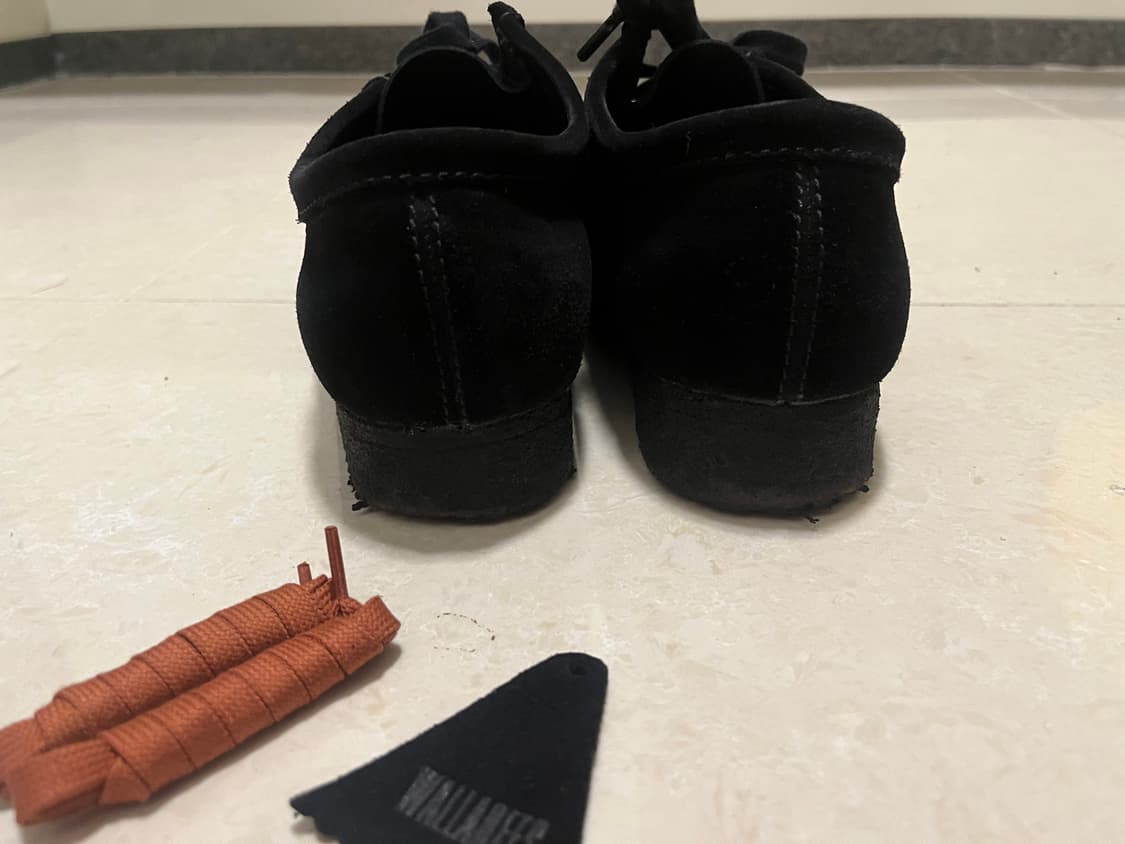 클락스 왈라비 블랙 스웨이드 (265/US9) 상품이미지2