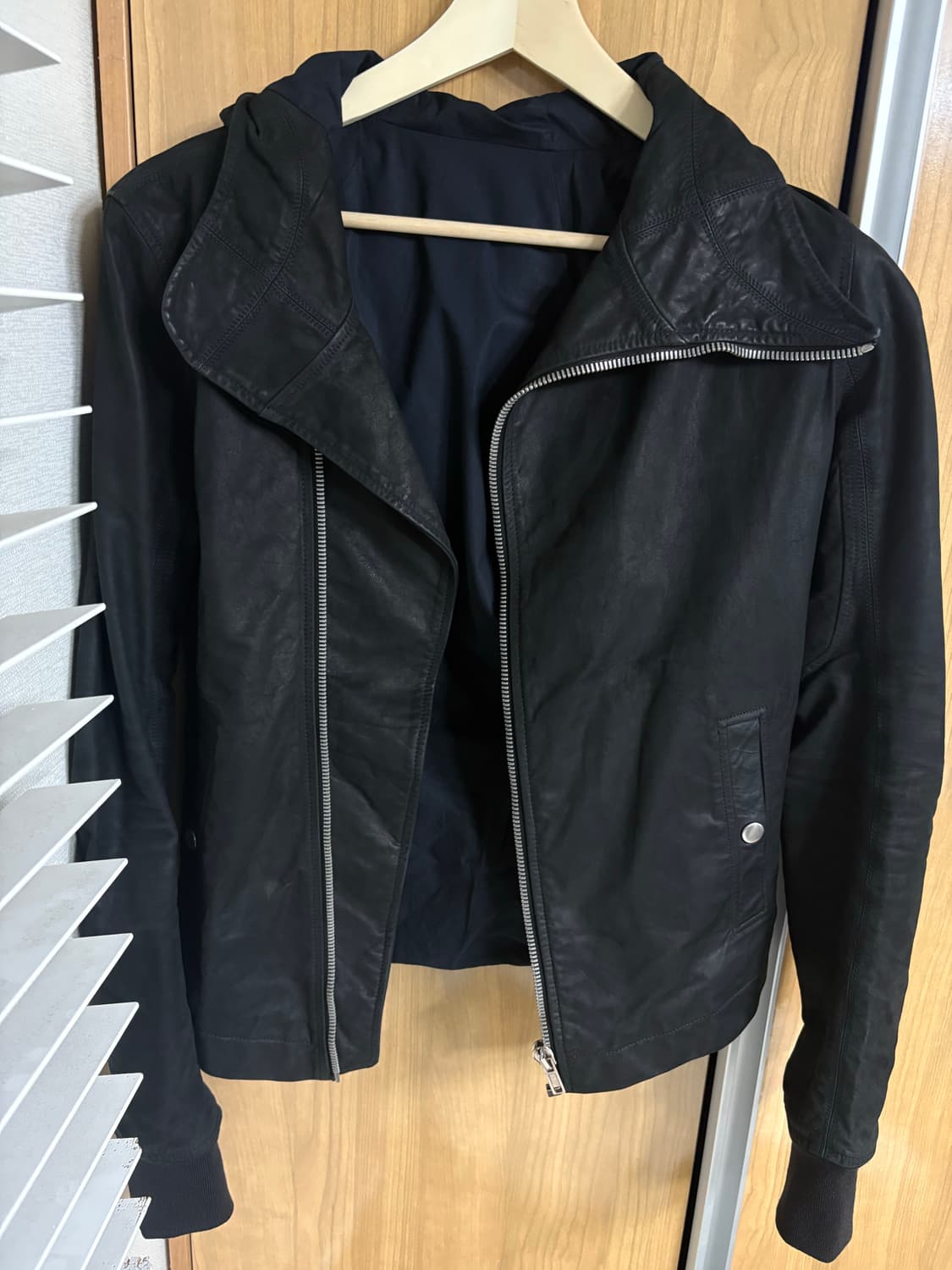 Rickowens 릭오웬스 스쿠버 레더자켓 48 상품이미지1