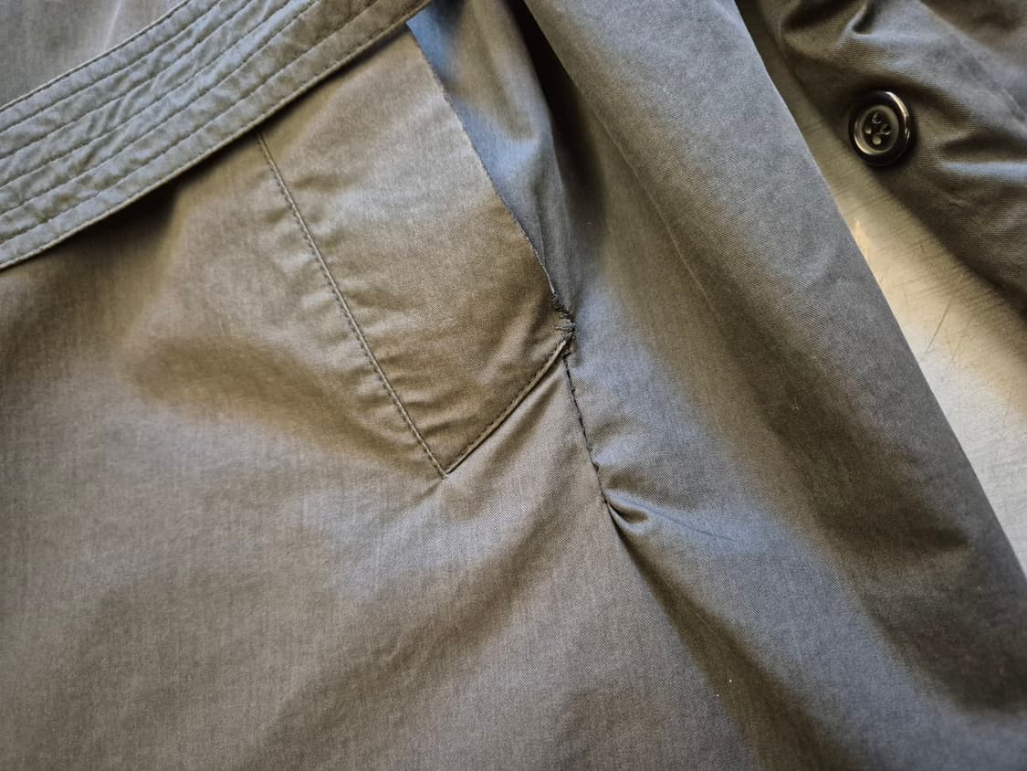 8~90s Emporio armani 하드페이딩 코트 상품이미지8