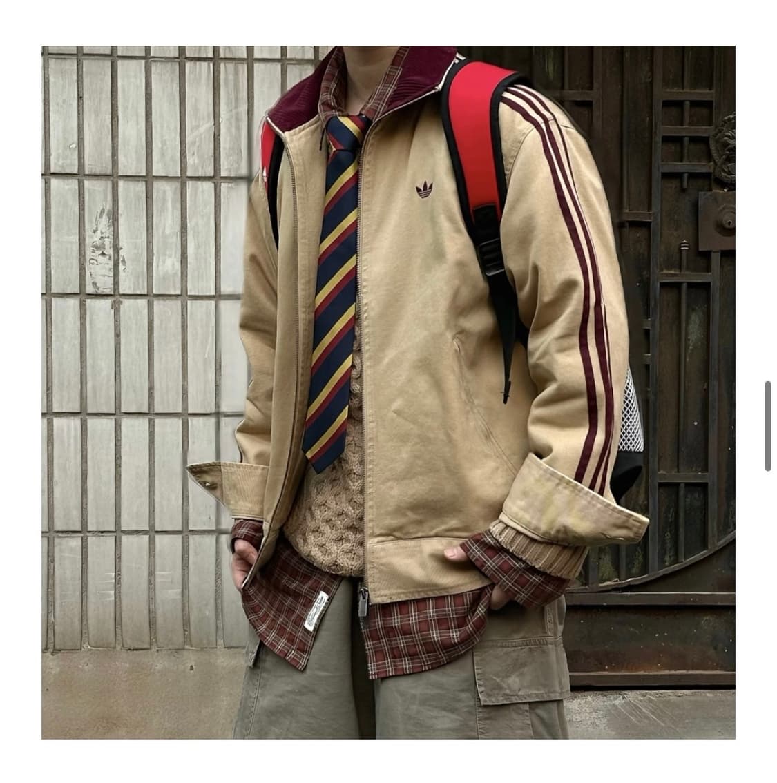 XL) 아디다스 파이어버드 트윌 FB 자켓 상품이미지1