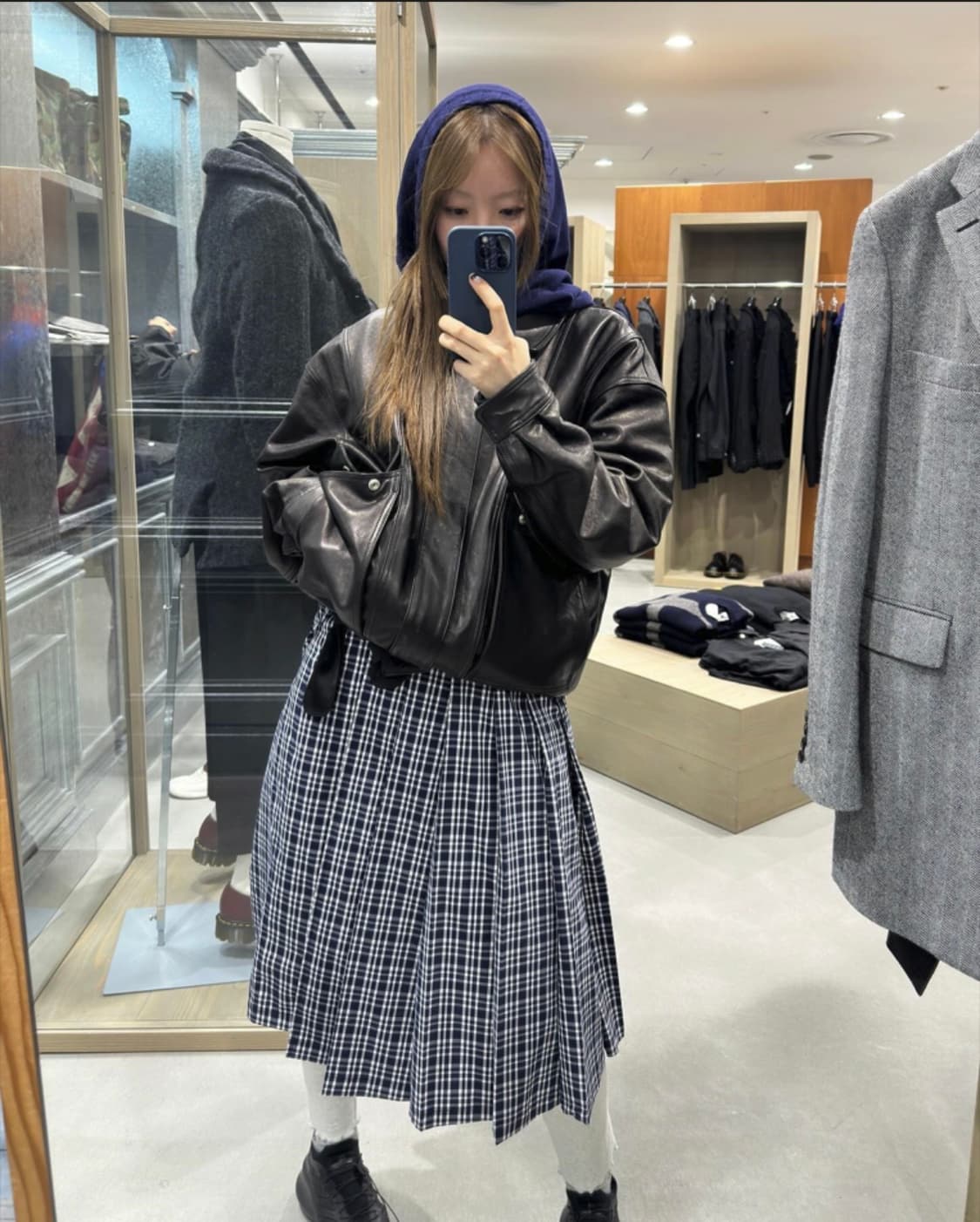 캐롤쇼페 레더자켓 상품이미지1