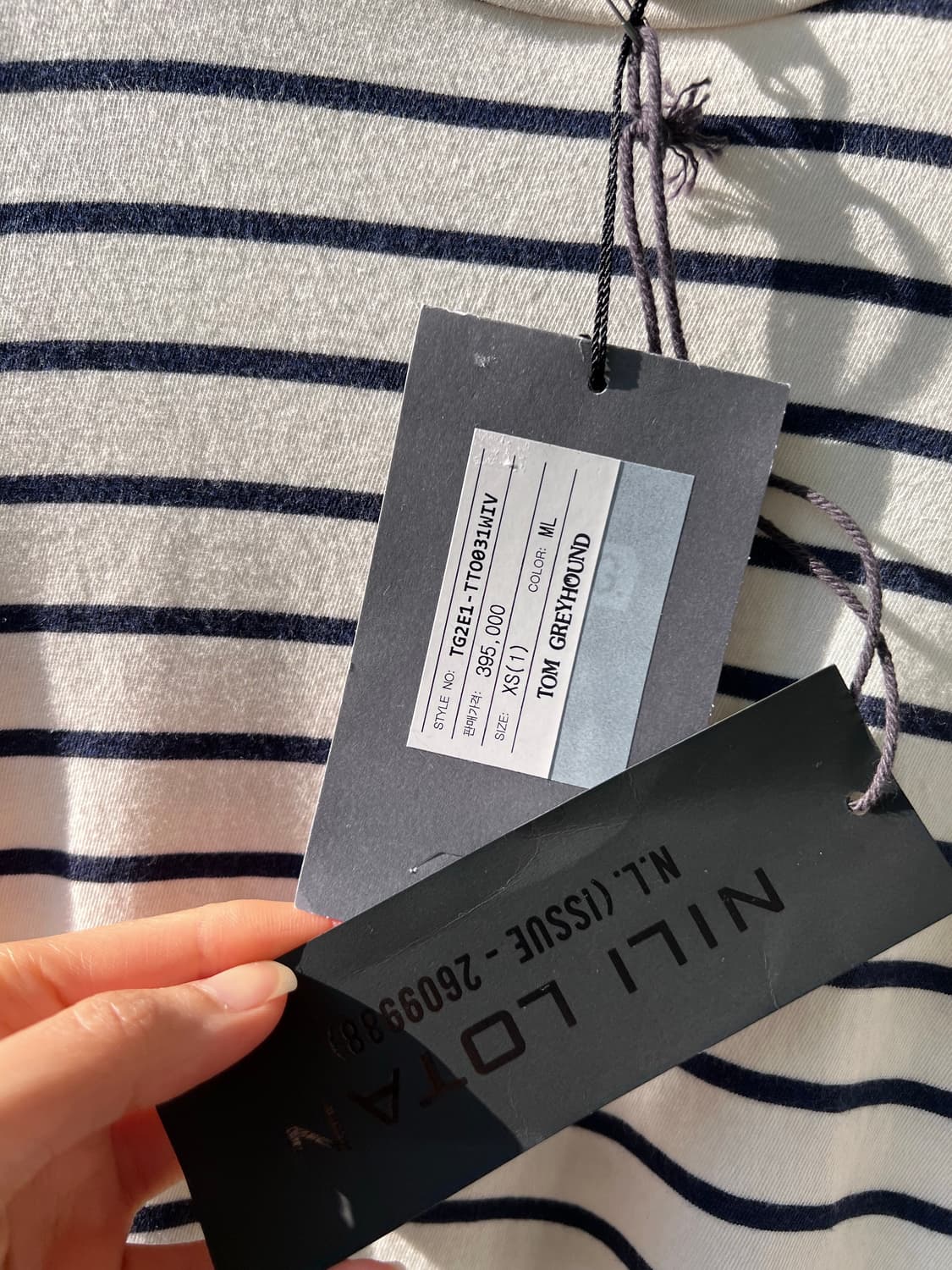 (새상품) nili lotan 닐리로탄 티셔츠 상품이미지3