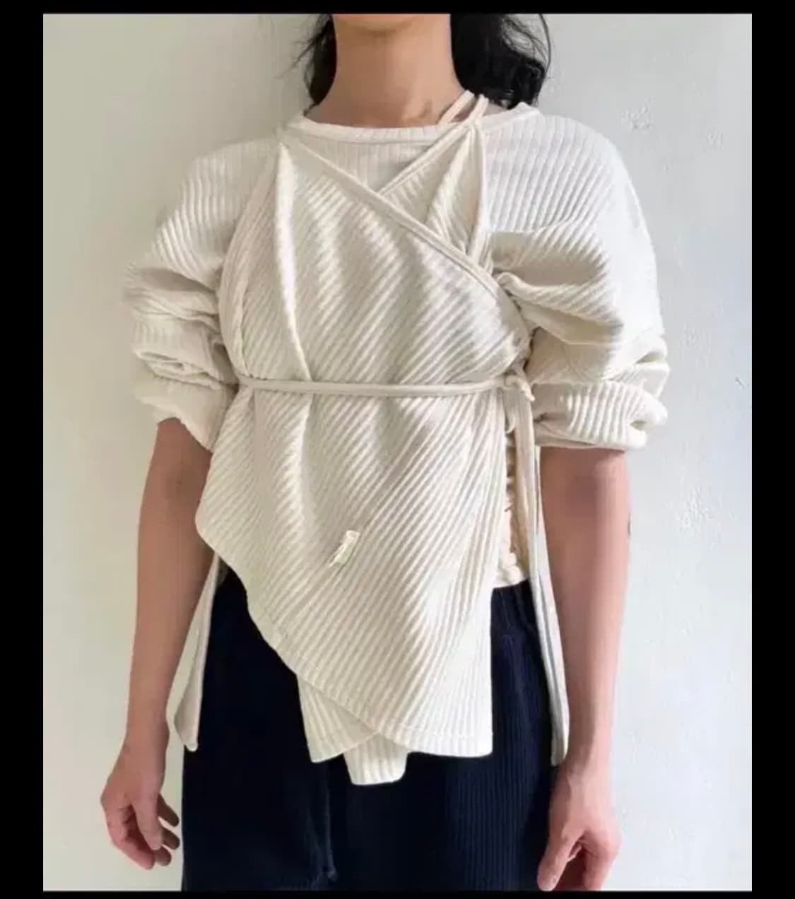 베이스레인지 shaw 롱 슬리브티 xs 상품이미지1