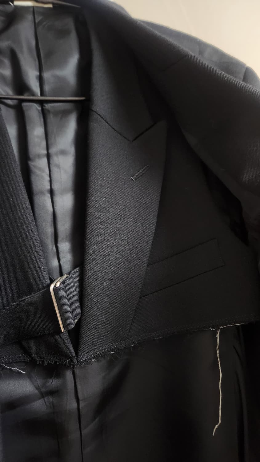 [103 사이즈감] 꼼데가르송 옴므플러스 17시즌 블레이저 L 상품이미지3