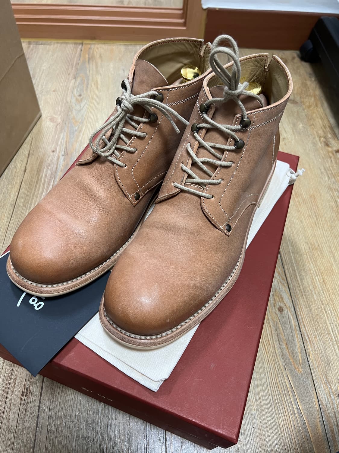 택포45) 그라더스 grds 부츠02 레더 티코어 내추럴 260 상품이미지1