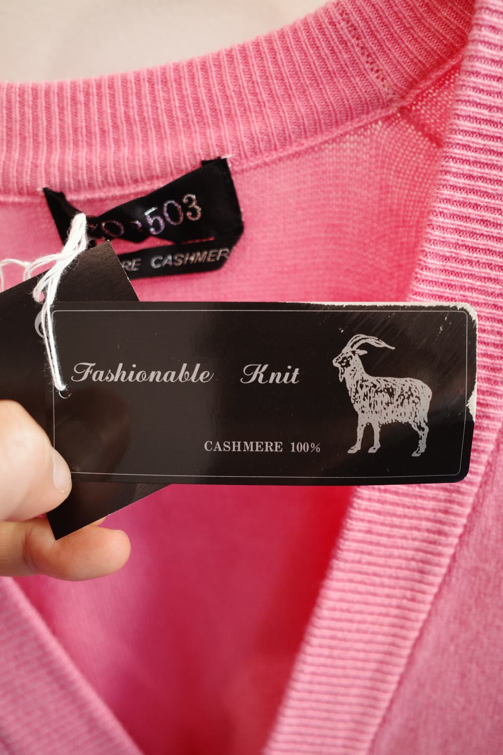 COR 503 퓨어 캐시미어100 가디건 (새상품) 상품이미지4