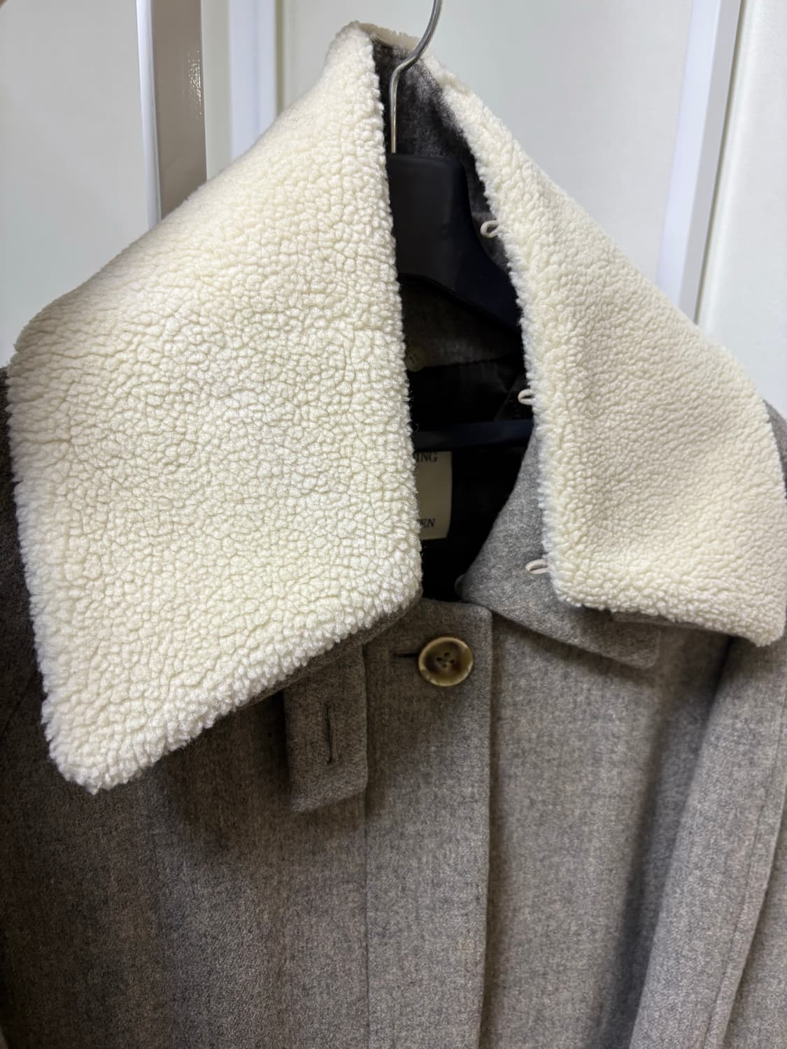 낫띵리튼 신슐레이트 롱코트 (오트밀그레이) 상품이미지3