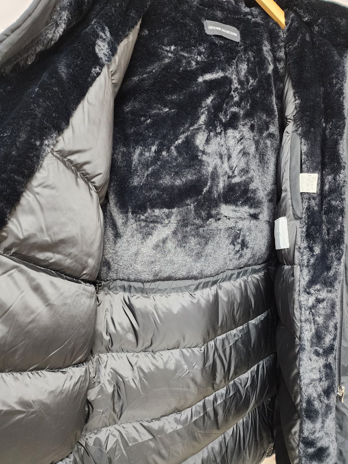 지오지아 구스다운 롱 패딩 상품이미지7