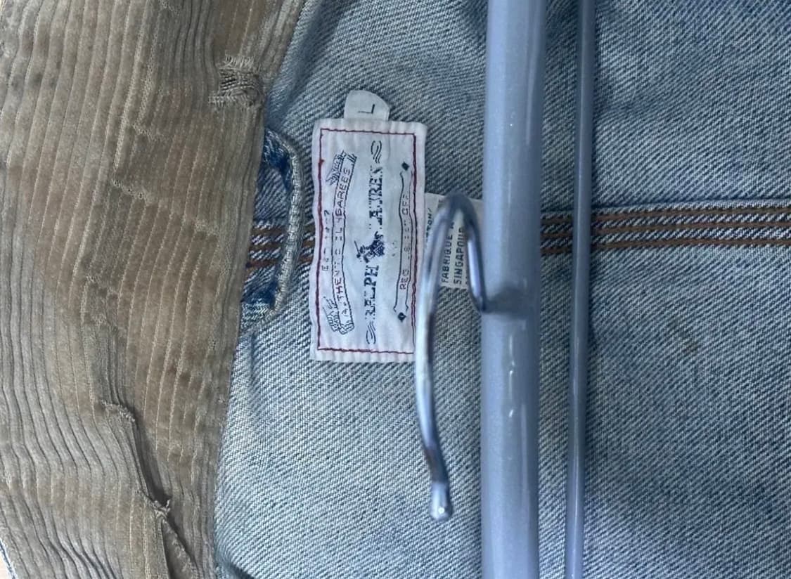 90s 폴로 덩가리 데님 자켓 상품이미지1