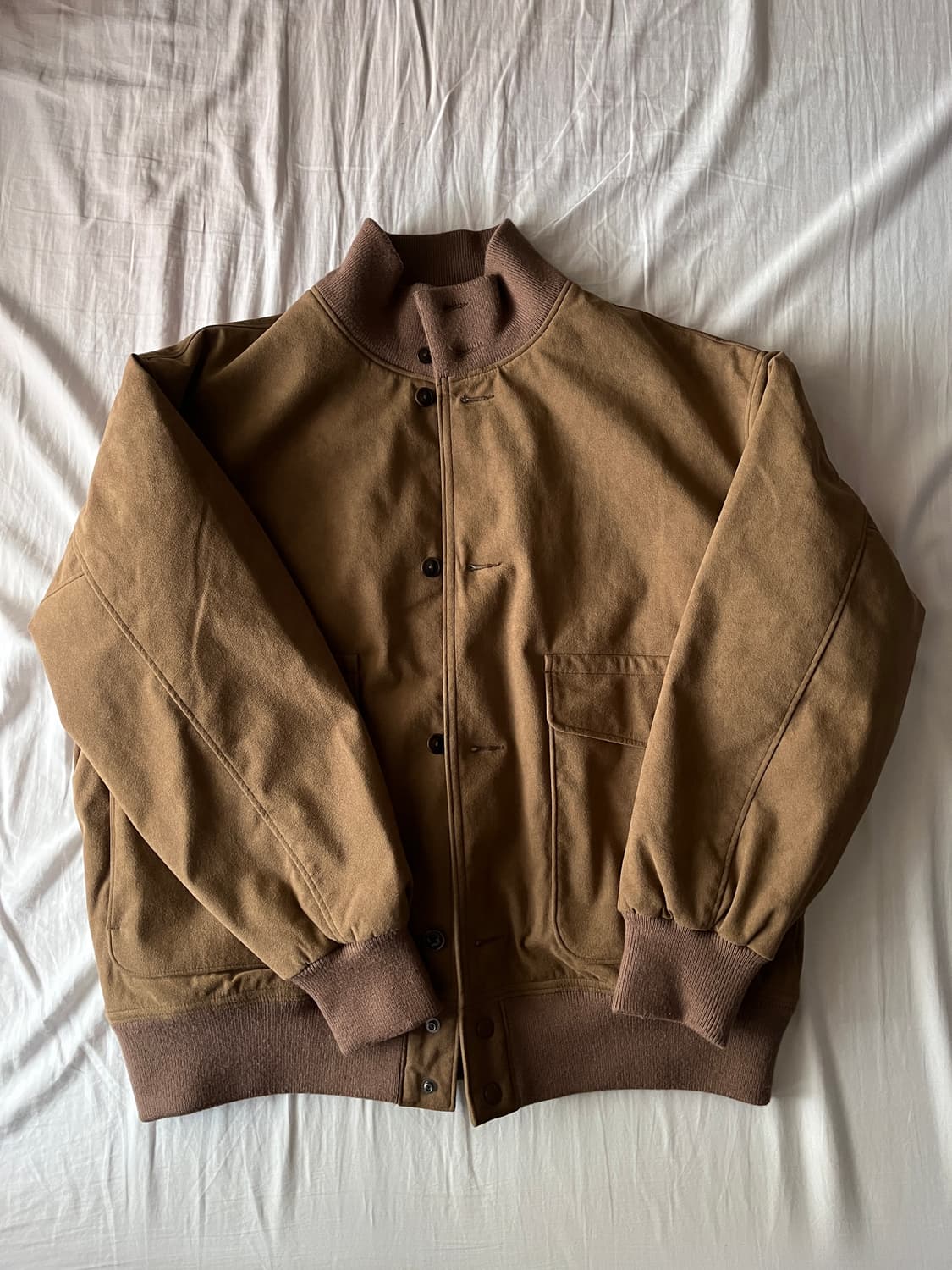 [M]나나미카 25FW 인슐레이션 크루 자켓 베이지  상품이미지3