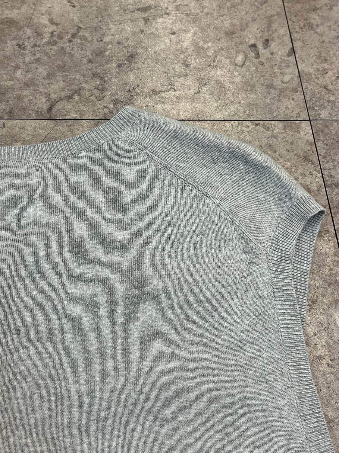 폴로 랄프로렌 니트 베스트 그레이 M #csz3497 상품이미지8