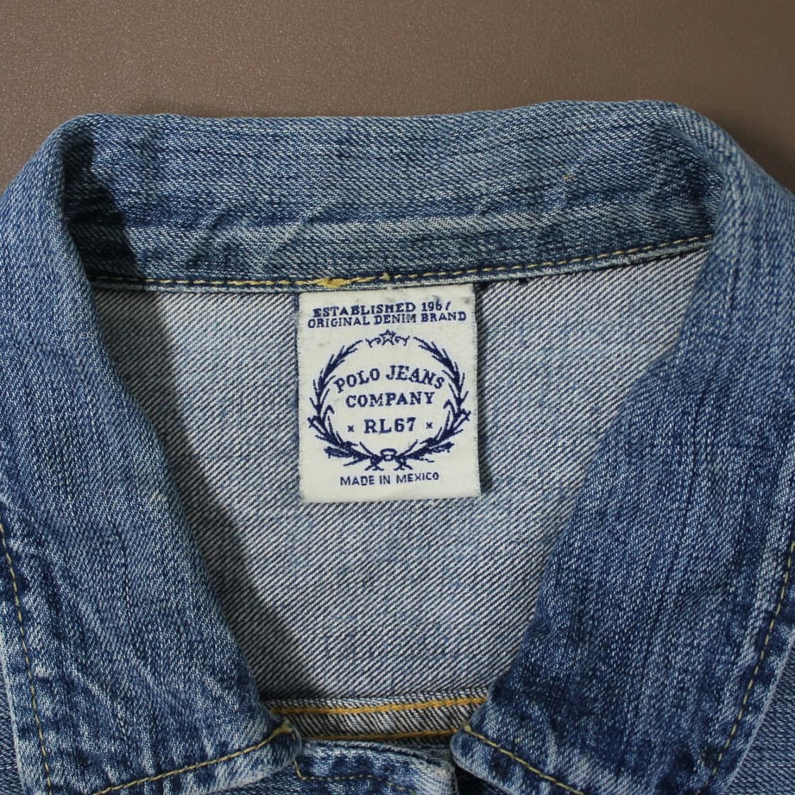 Polo Jeans 폴로 진스컴퍼니 RL67 리디아 워싱 데님 자켓 상품이미지3