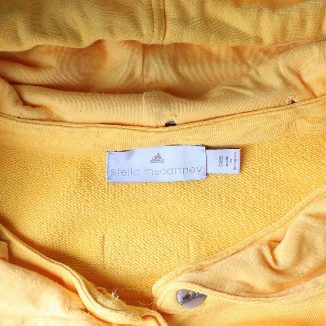 아디다스X스텔라맥카트니 옐로우 후드 자켓 085 상품이미지6