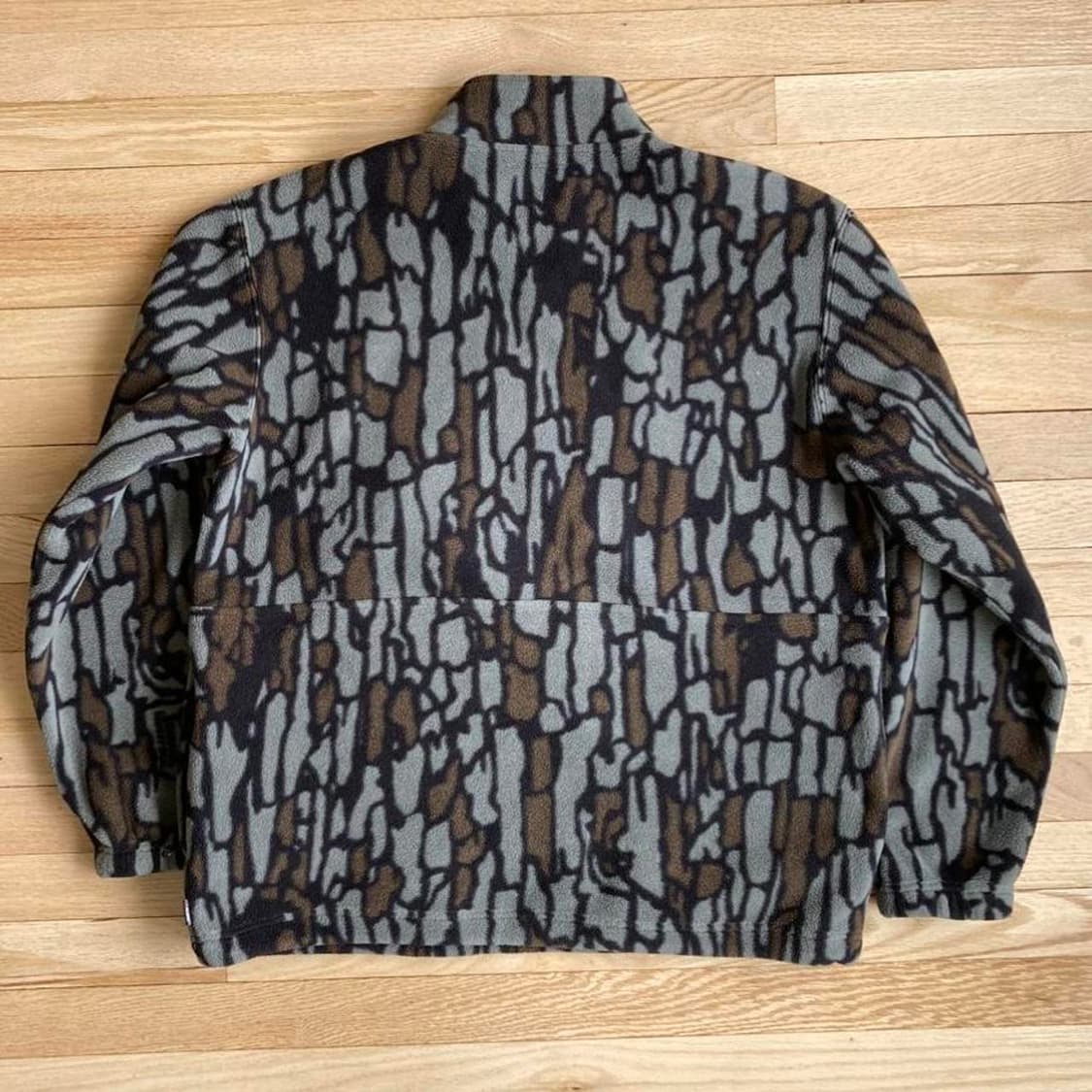 슈프림 폴라텍 하프 집 풀오버 올리브 트리바크 카모 상품이미지4