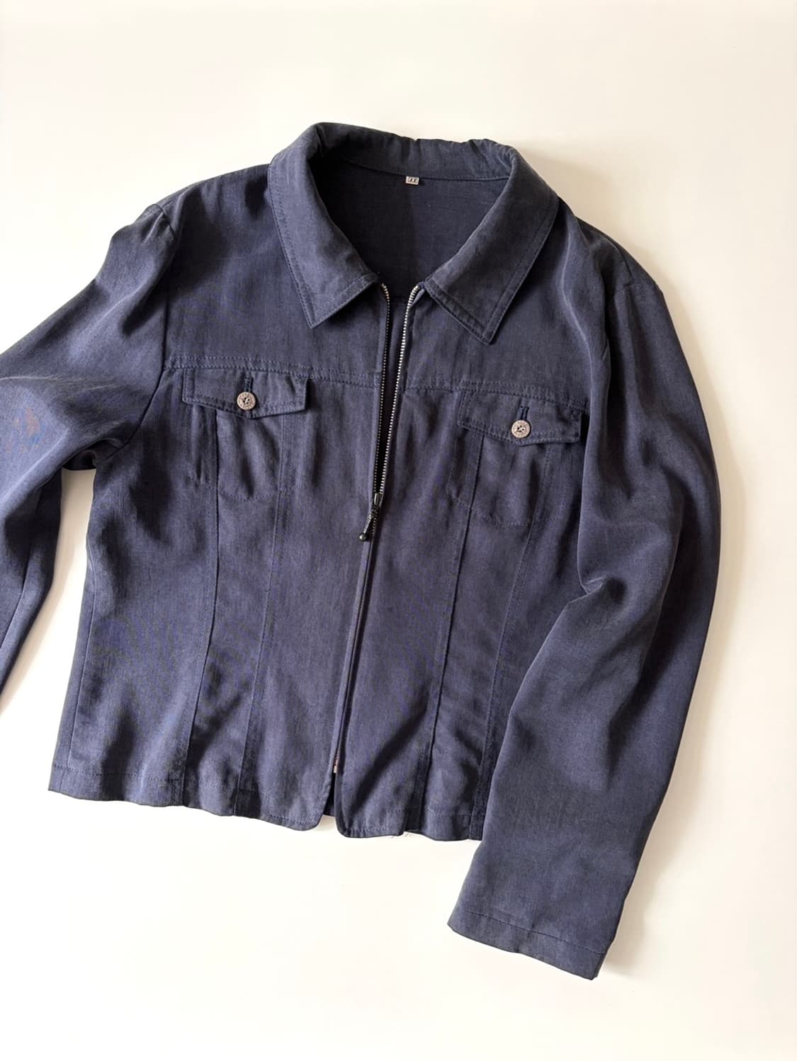 tencel zip-up jacket 상품이미지1