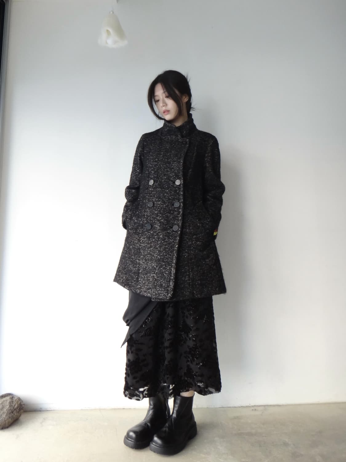 JILLSTUART alpaca double midi coat 상품이미지5