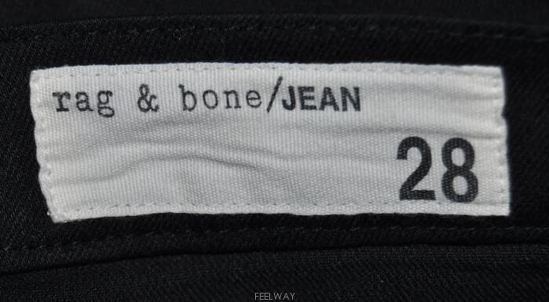 랙앤본/여성일자슬림블랙진(허리27~28) 상품이미지6