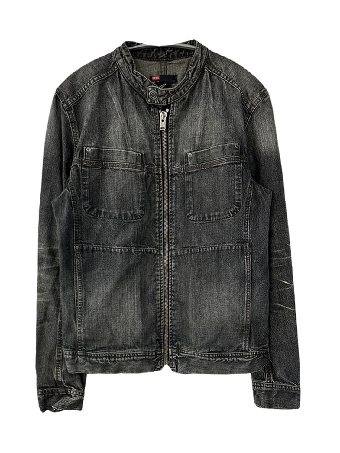 [M] DIESEL 디젤 논카라 빈티지 데님집업자켓 상품이미지1