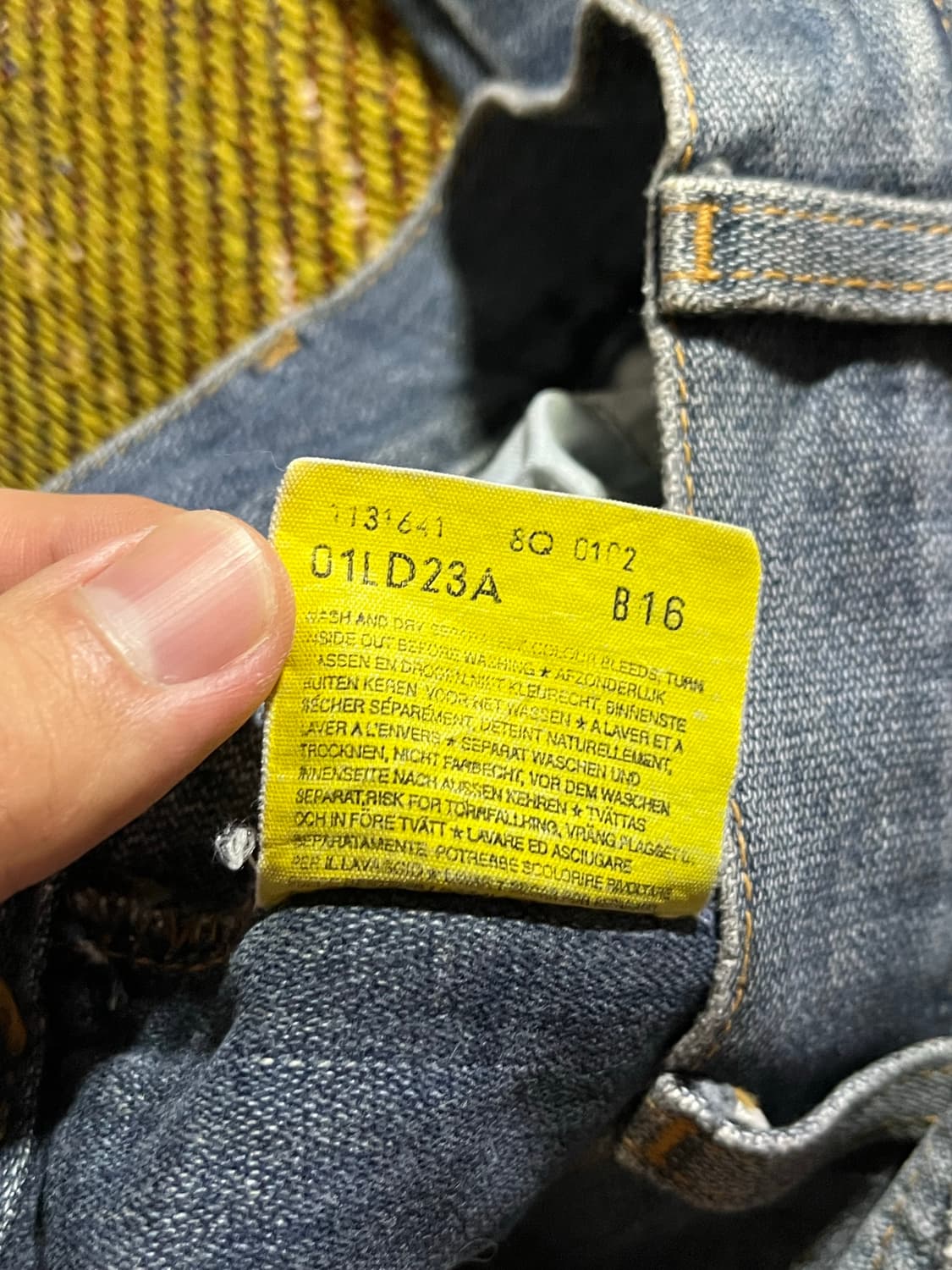 랭글러 Wrangler 부츠컷 (517fit) 데님 32x32 판매 상품이미지10