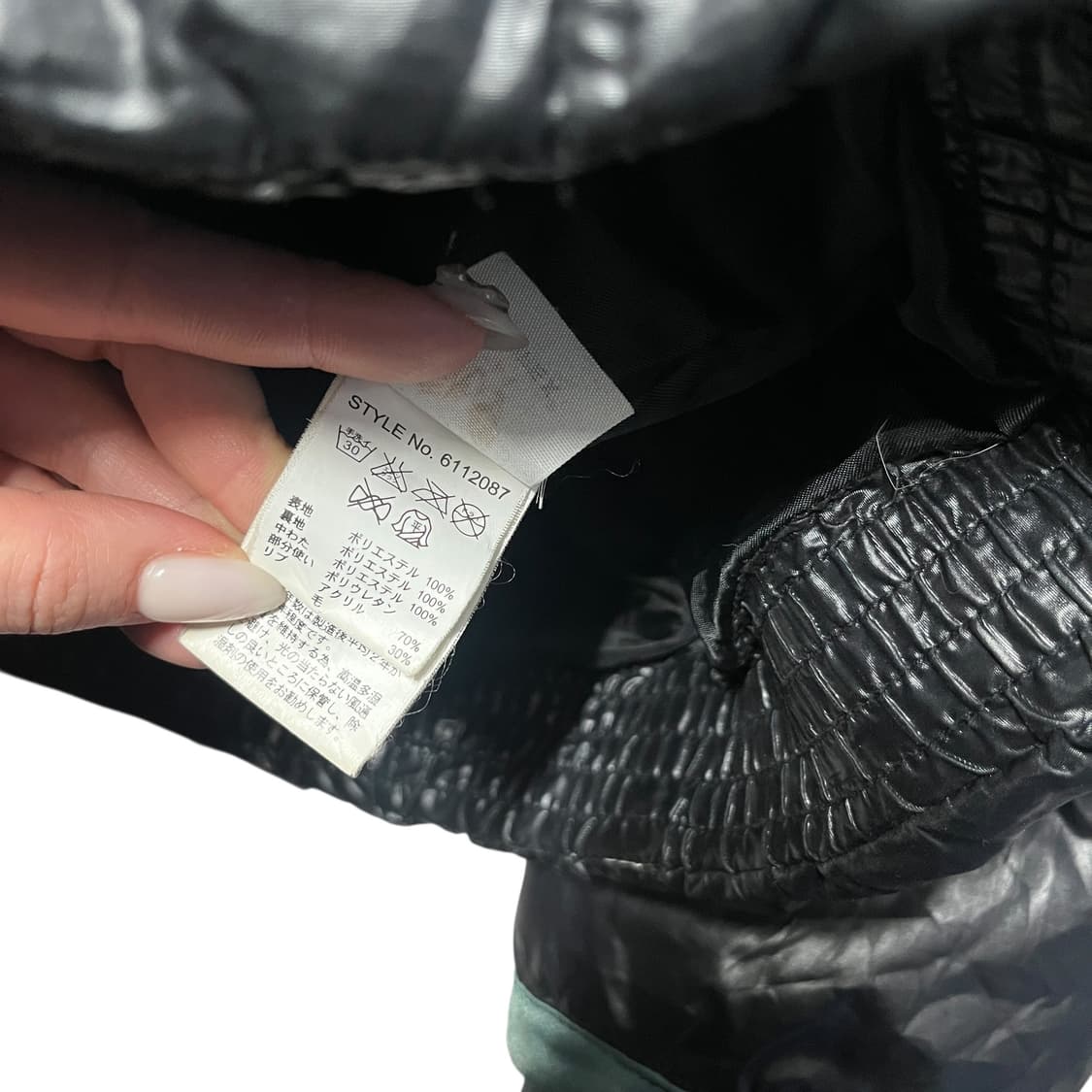 아비렉스 AVIREX USAF 유광 패치 패딩 봄버 재킷 상품이미지5