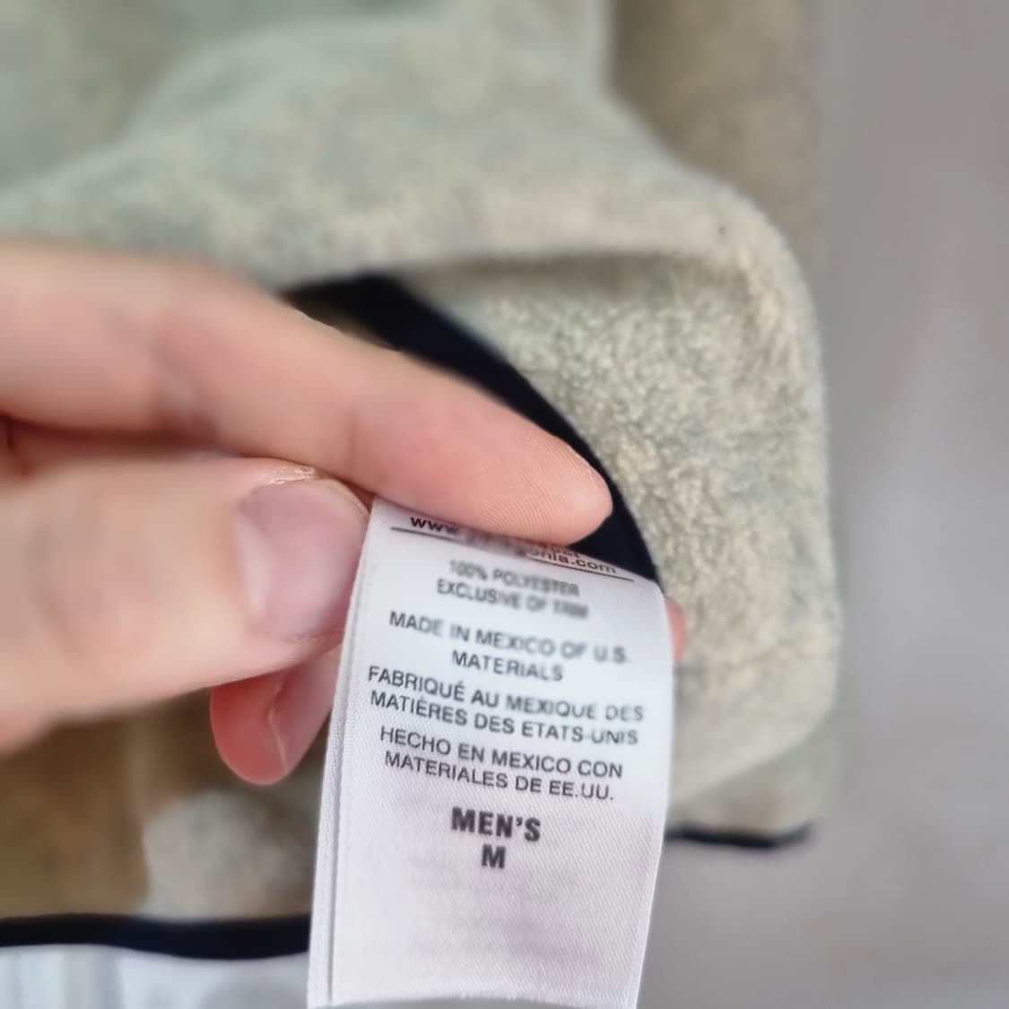 파타고니아 신칠라 오트밀 라이트웨이트 맨즈m 상품이미지5