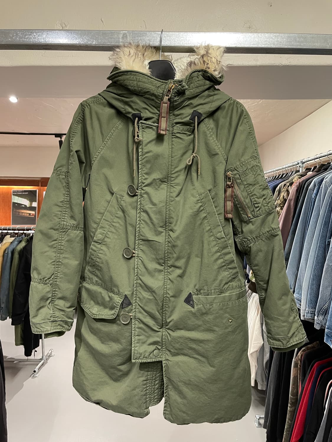 빈티지 사파리 야상 점퍼   상품이미지7