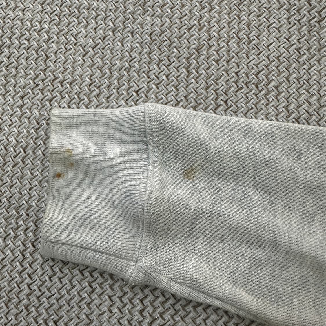 95 헤지스 스트라이프 반집업 니트 0414D 상품이미지5