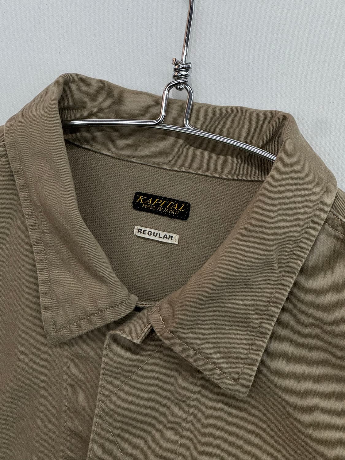 캐피탈 빈티지 새틴 웨스터너 레귤러 자켓 브라운 상품이미지4