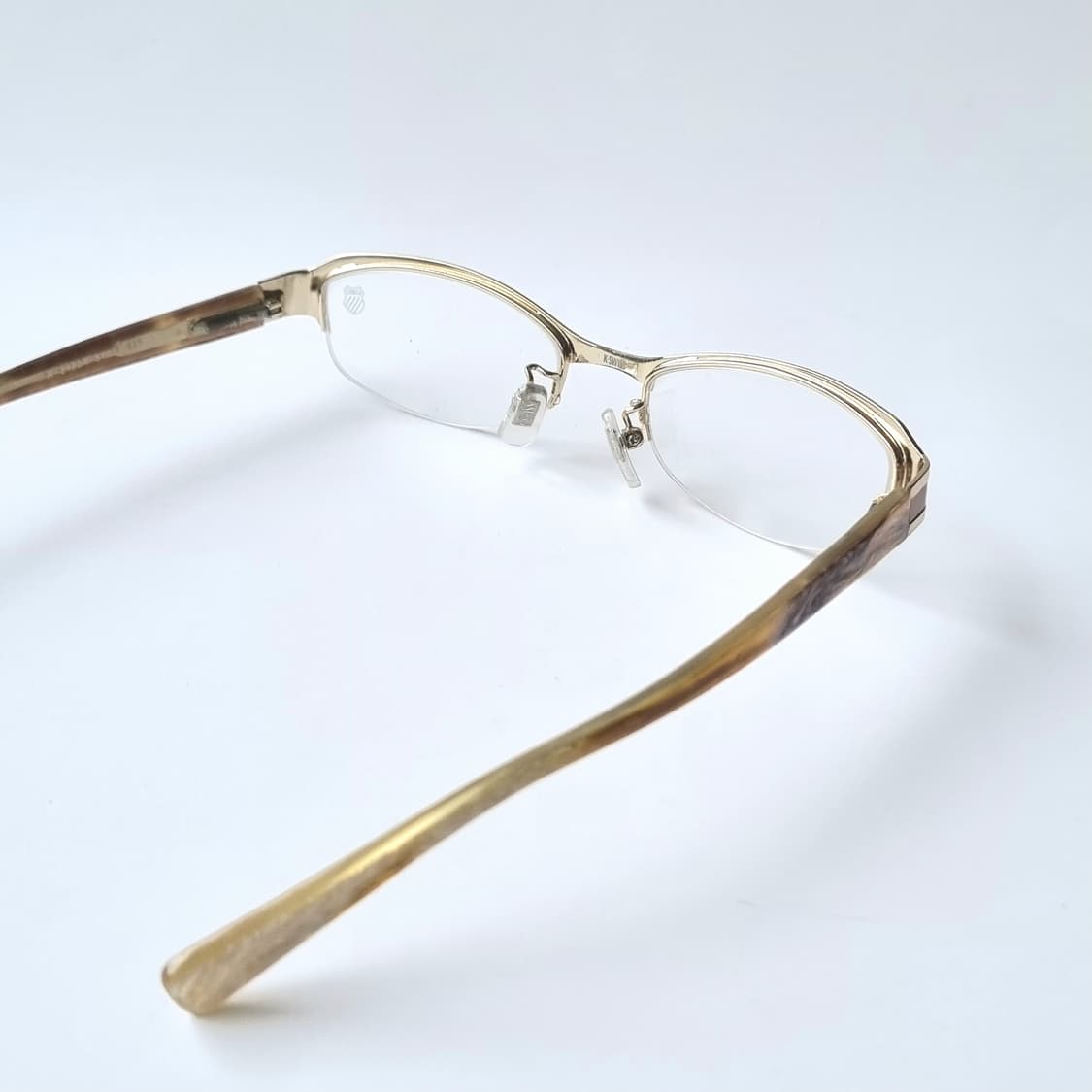 데드스탁  K-SWISS 반무테 텍스처 패턴 안경테 상품이미지7