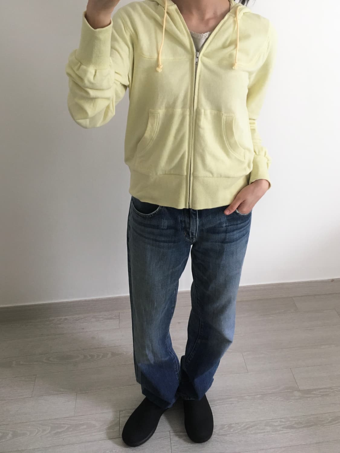 terry zip up hoodie 상품이미지9