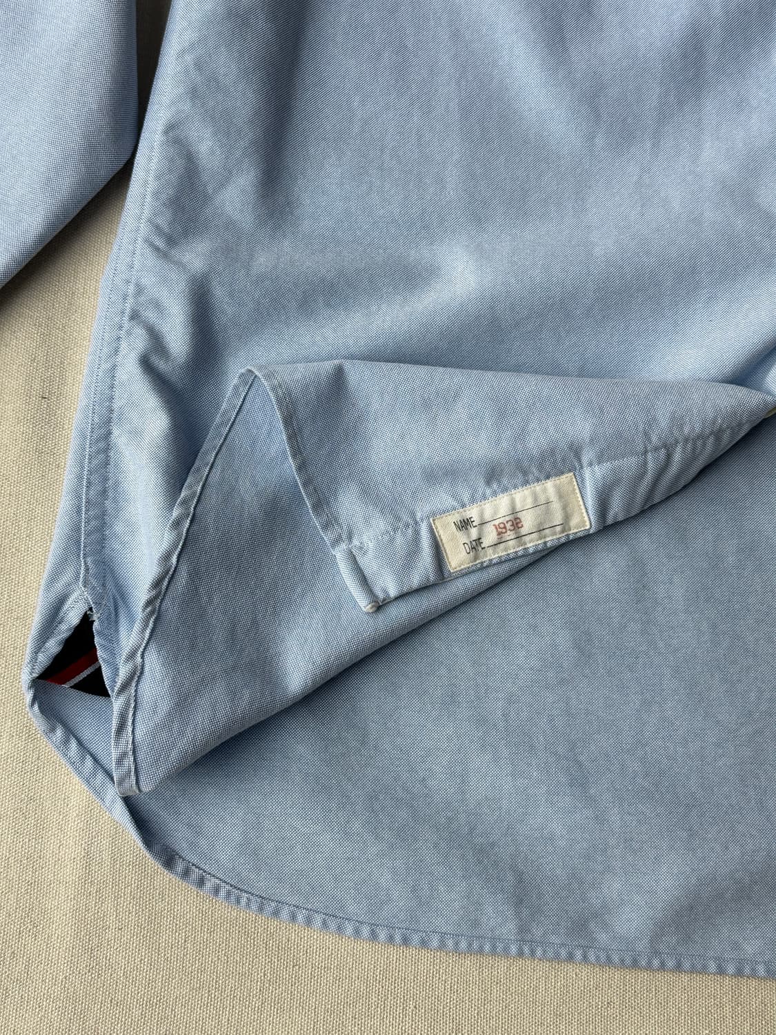 폴로 랄프로렌 1948 런던 올림픽 유니언잭 차이나카라 옥스포드 셔츠 L 상품이미지6