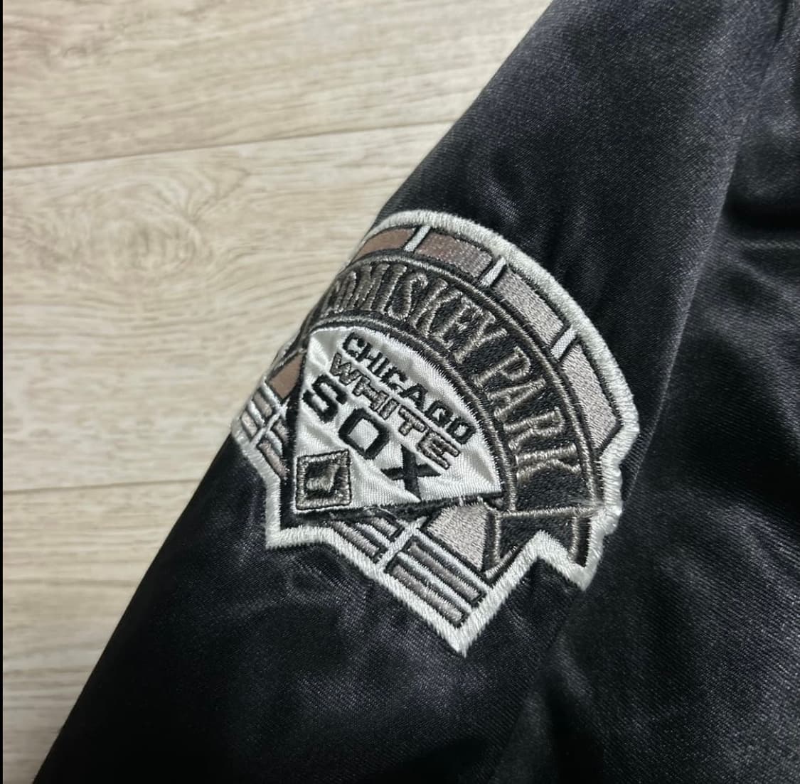 MLB 화이트삭스 스타디움 바시티자켓(실측M~L) 상품이미지5