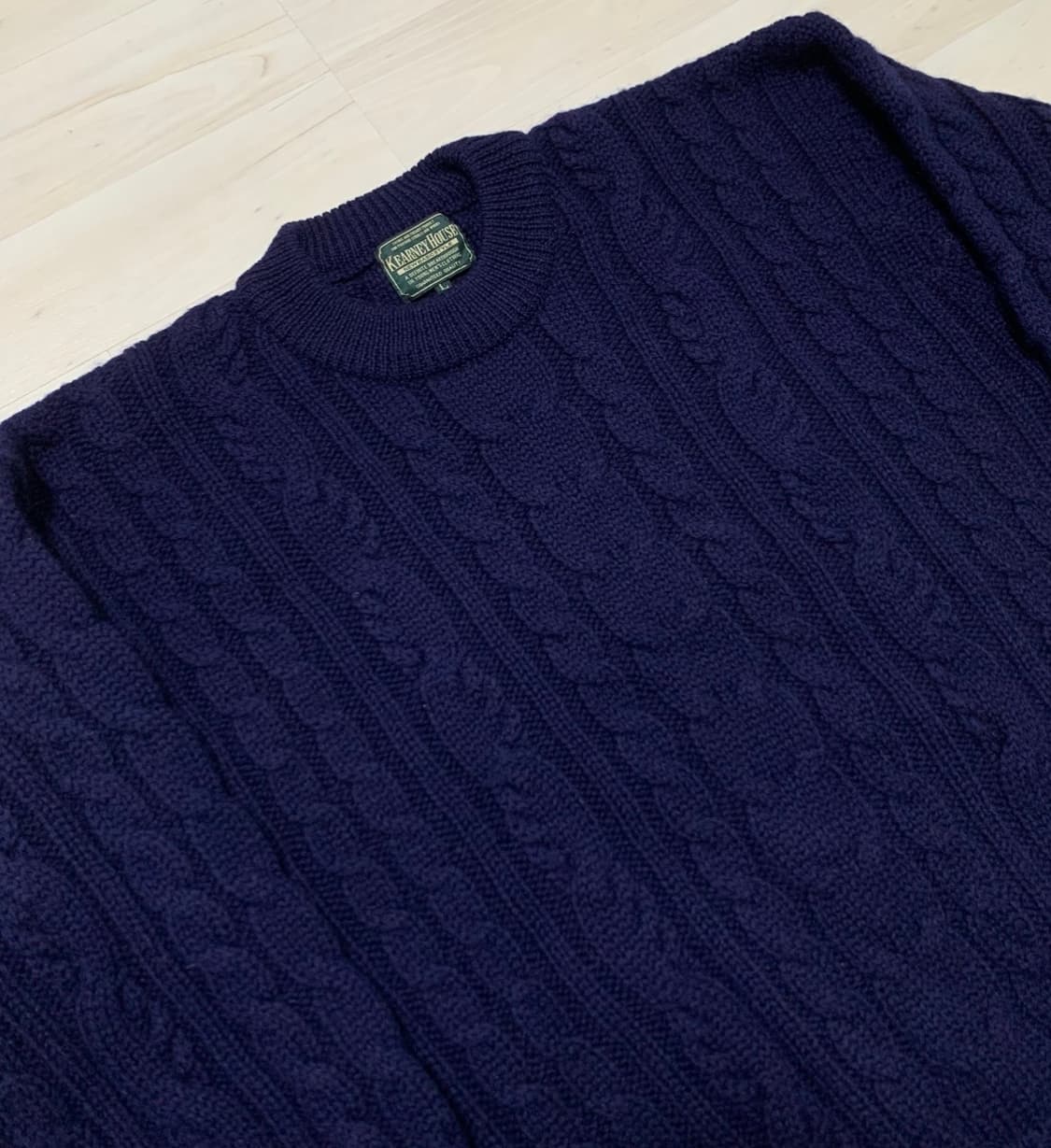 케니하우스 아란크래프트 케이블 니트  상품이미지3