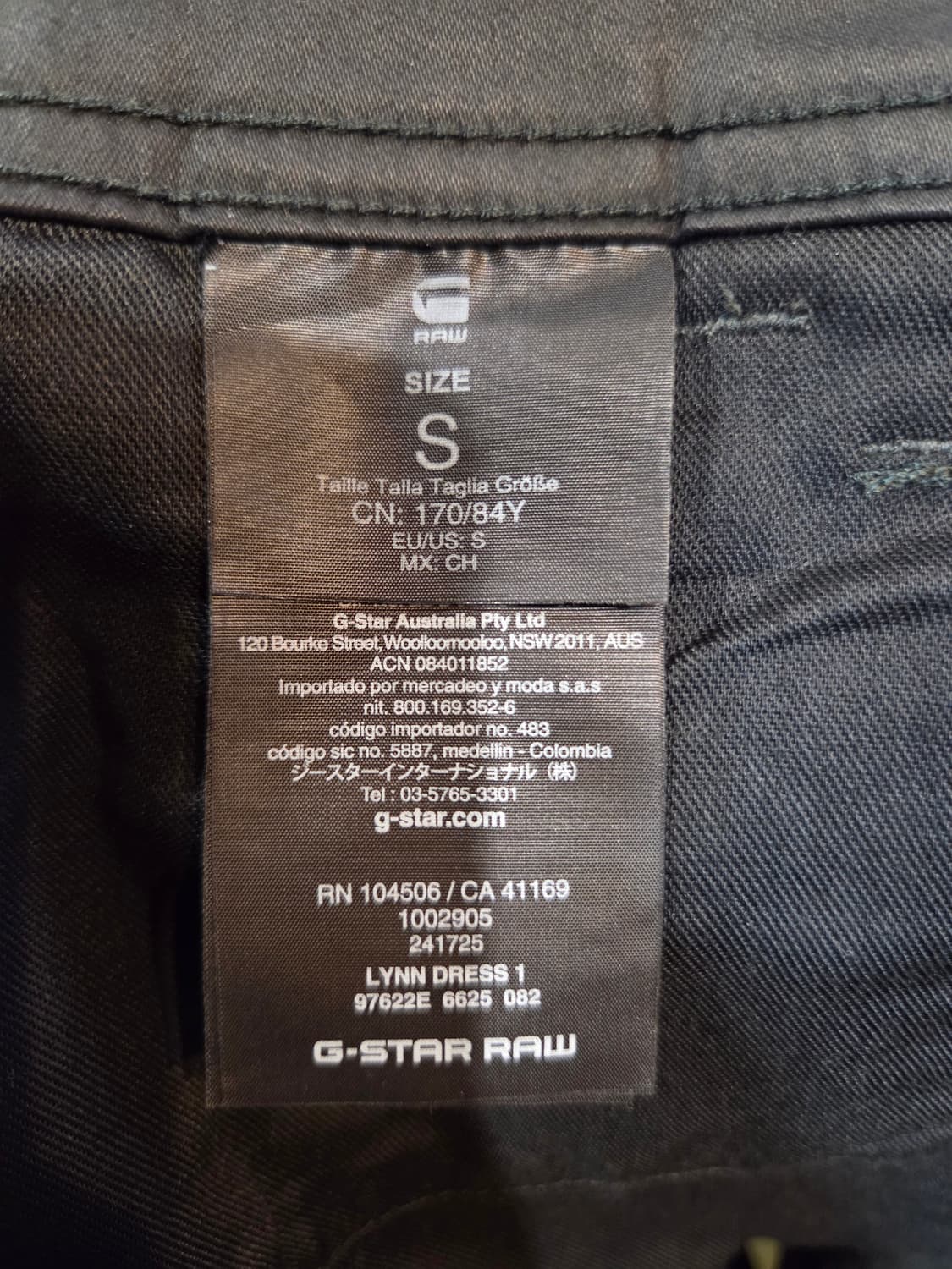 G-STAR아디다스 블랙 민소매 스판 원피스(S)택없음 상품이미지6