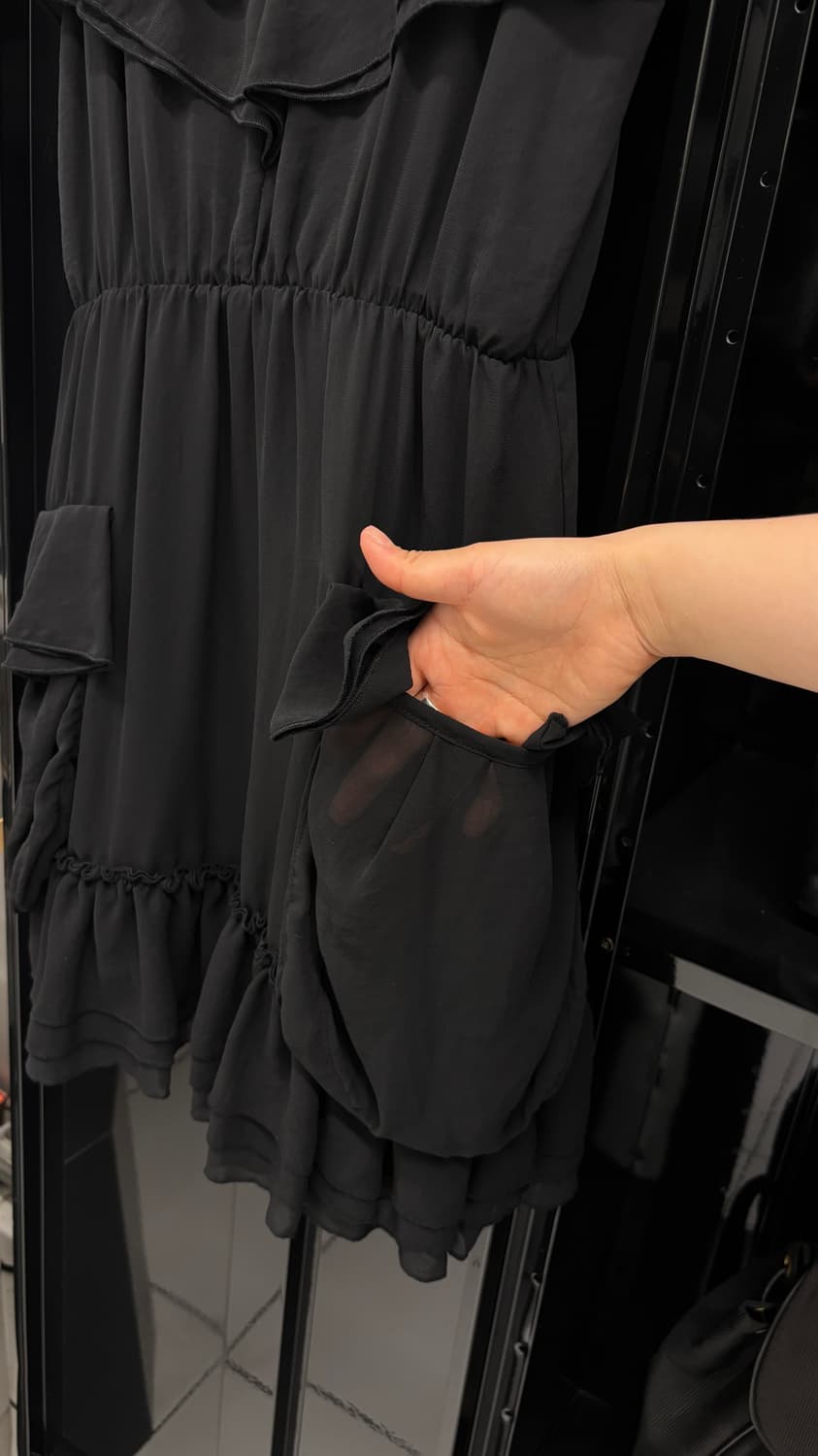 DIESEL ruffle sleeveless dress 상품이미지3