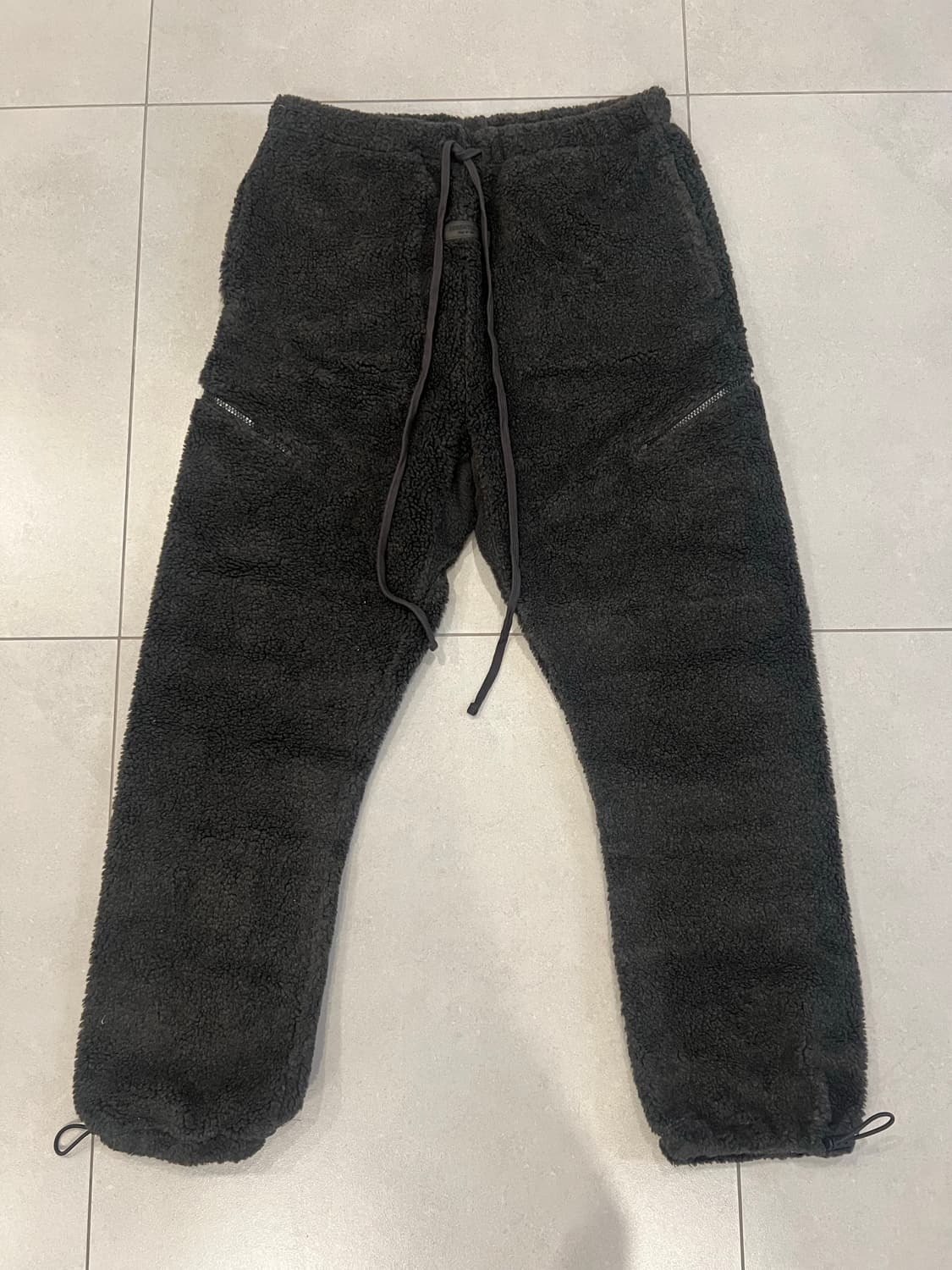 피오갓 에센셜 플리스 조거팬츠 L 상품이미지4