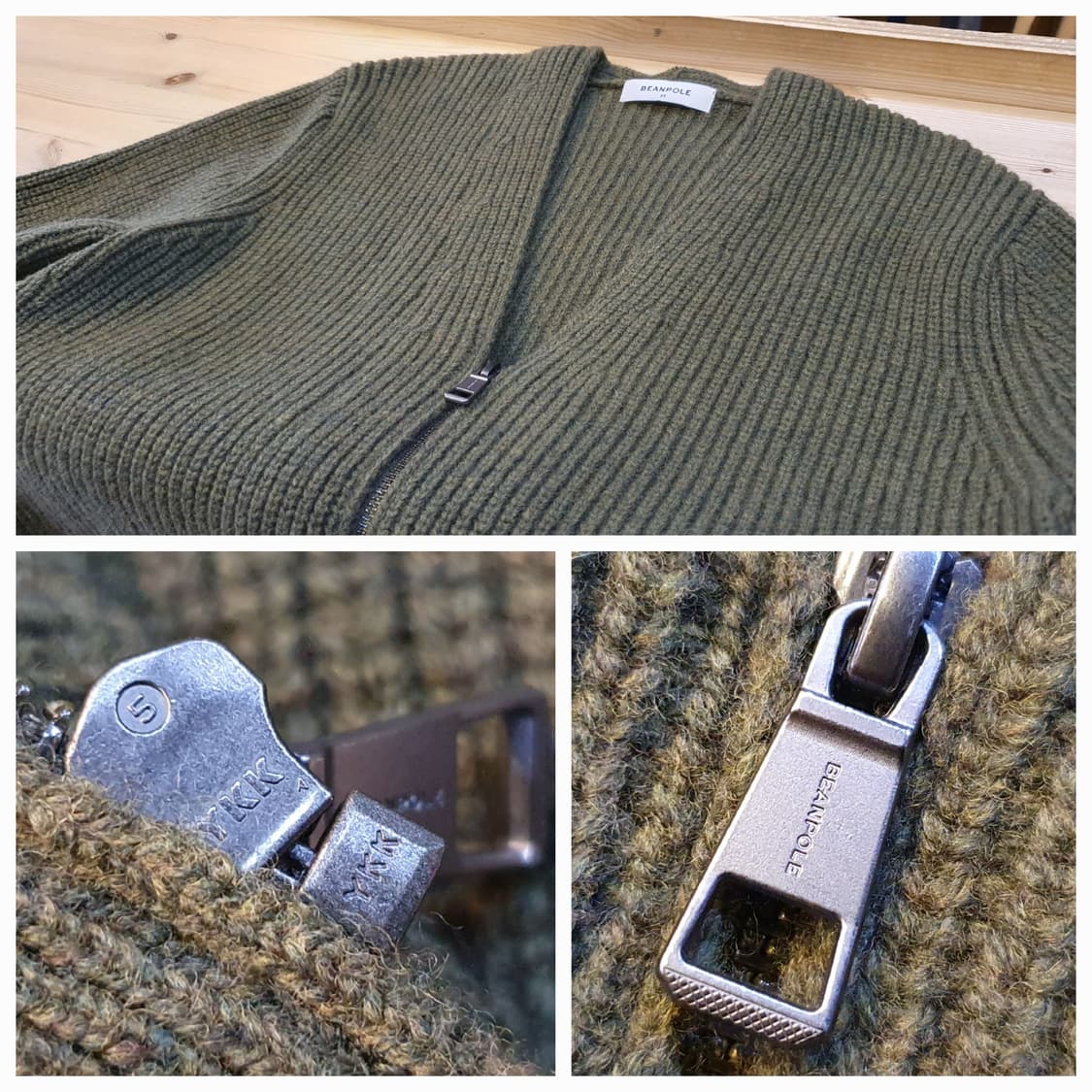 95/77.빈폴 집업 롱가디건(공용) 상품이미지4