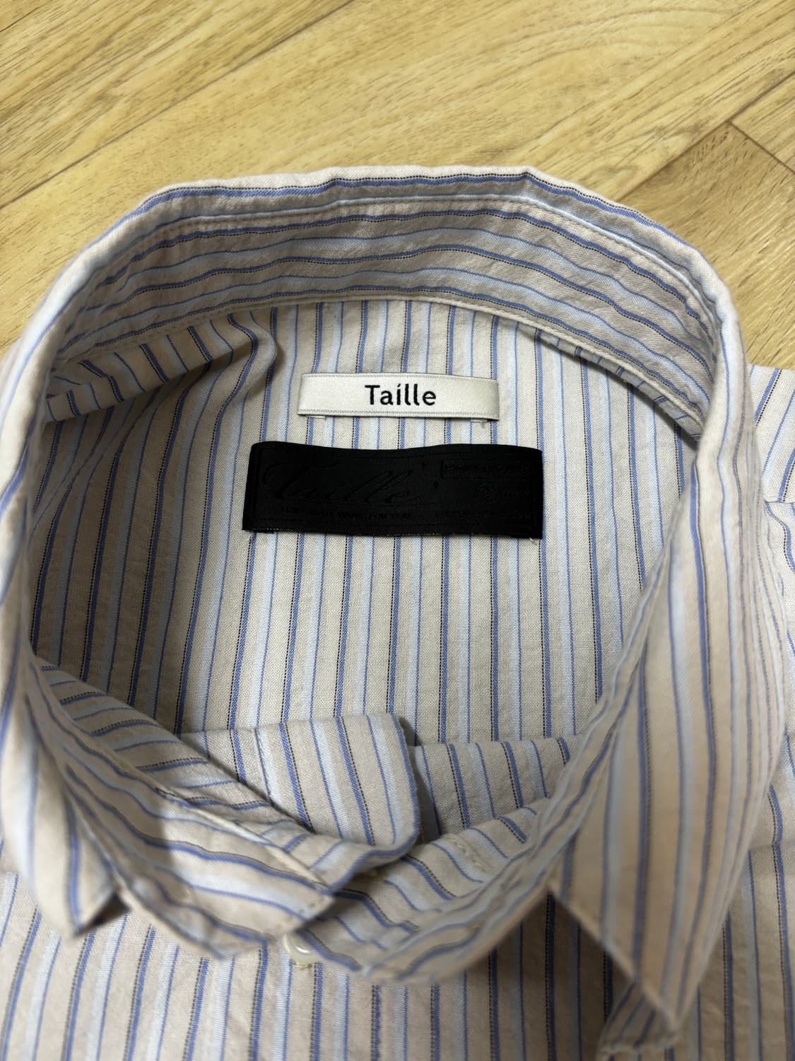 타일레 VOILE BLANCHE COMO SHIRT SALT STRIPE 상품이미지6