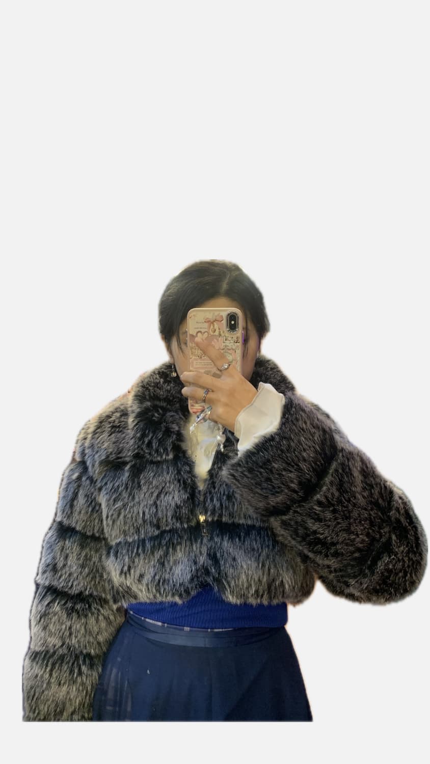  패션 후드 퍼 자켓  상품이미지7