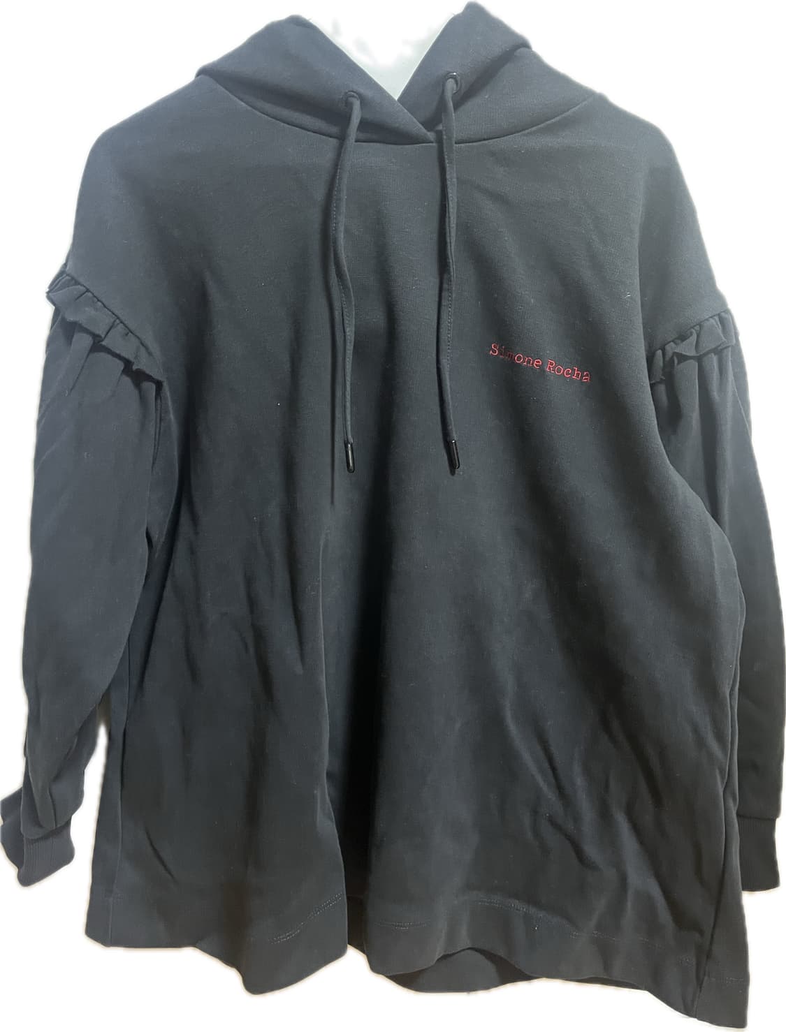 시몬로샤 H&M 프릴 후드 상품이미지3