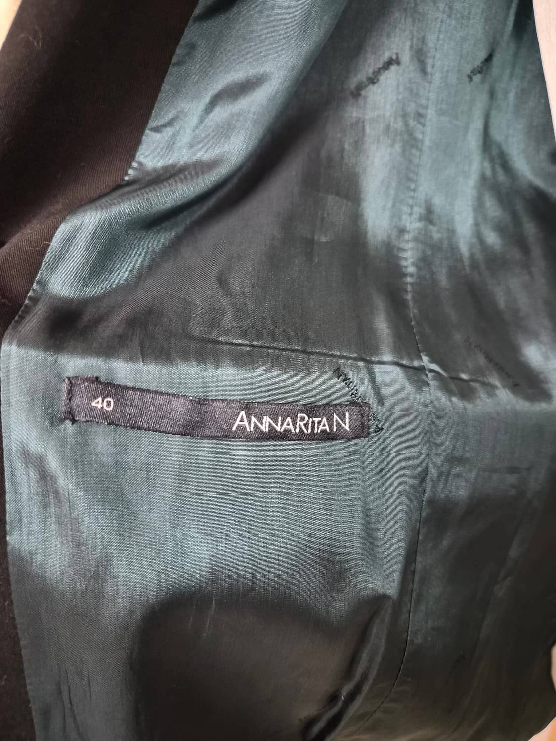 ANNARITA N 이탈리아 디자이너 롱 베스트 (40) 상품이미지7