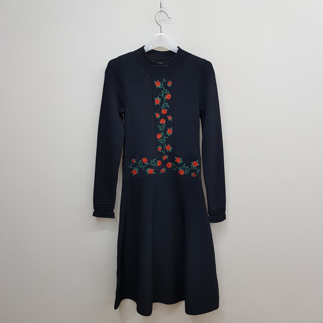 산드로 SANDRO 로즈 자수 롱원피스 1사이즈 상품이미지2