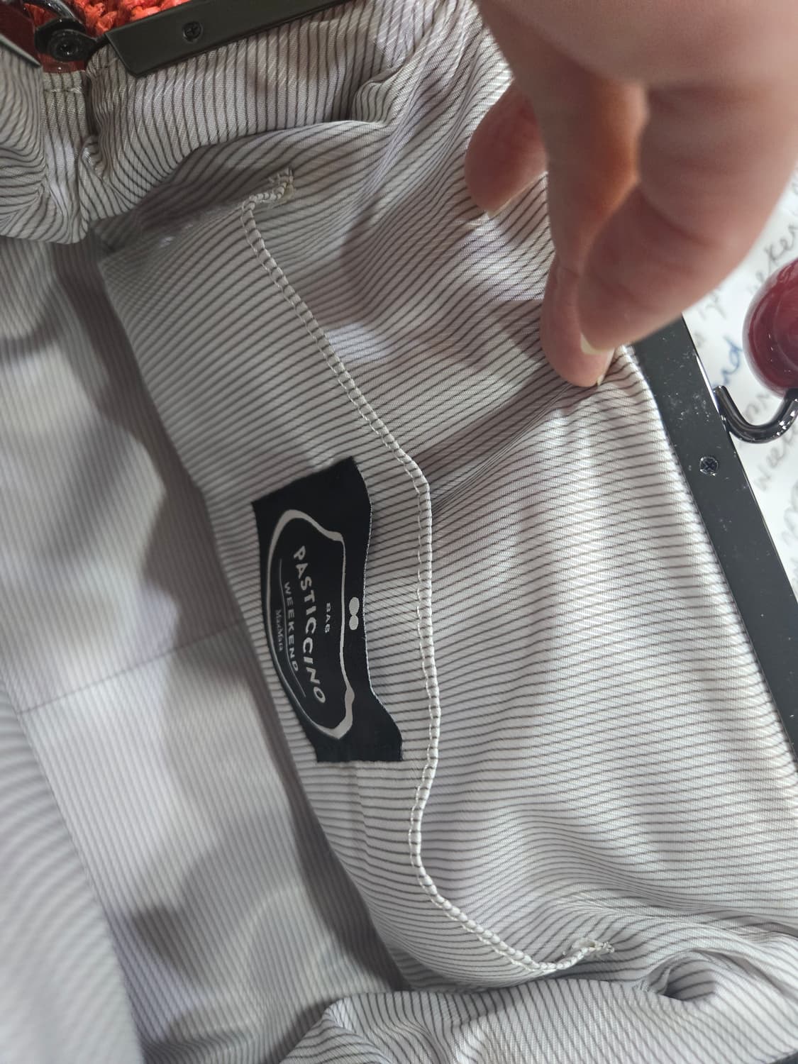 막스마라 파스티치노 라피아라이크 오렌지 상품이미지10